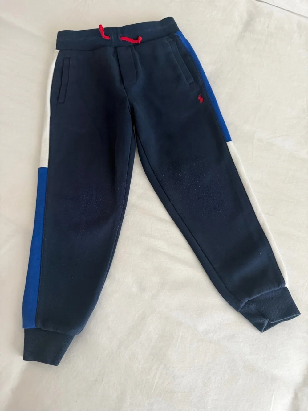 Polo by Ralph Lauren Kids Colorblock Joggers - White, Navy, Black